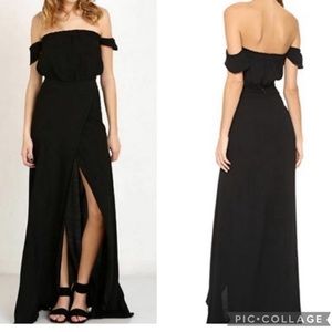 Flynn Skye Bella Off the Shoulder Maxi Dress